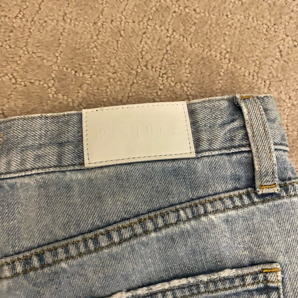 Pistola Distressed Denim Jeans - Picture 11 of 15